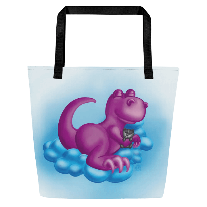 Sleepy Dino Tote product image (1)