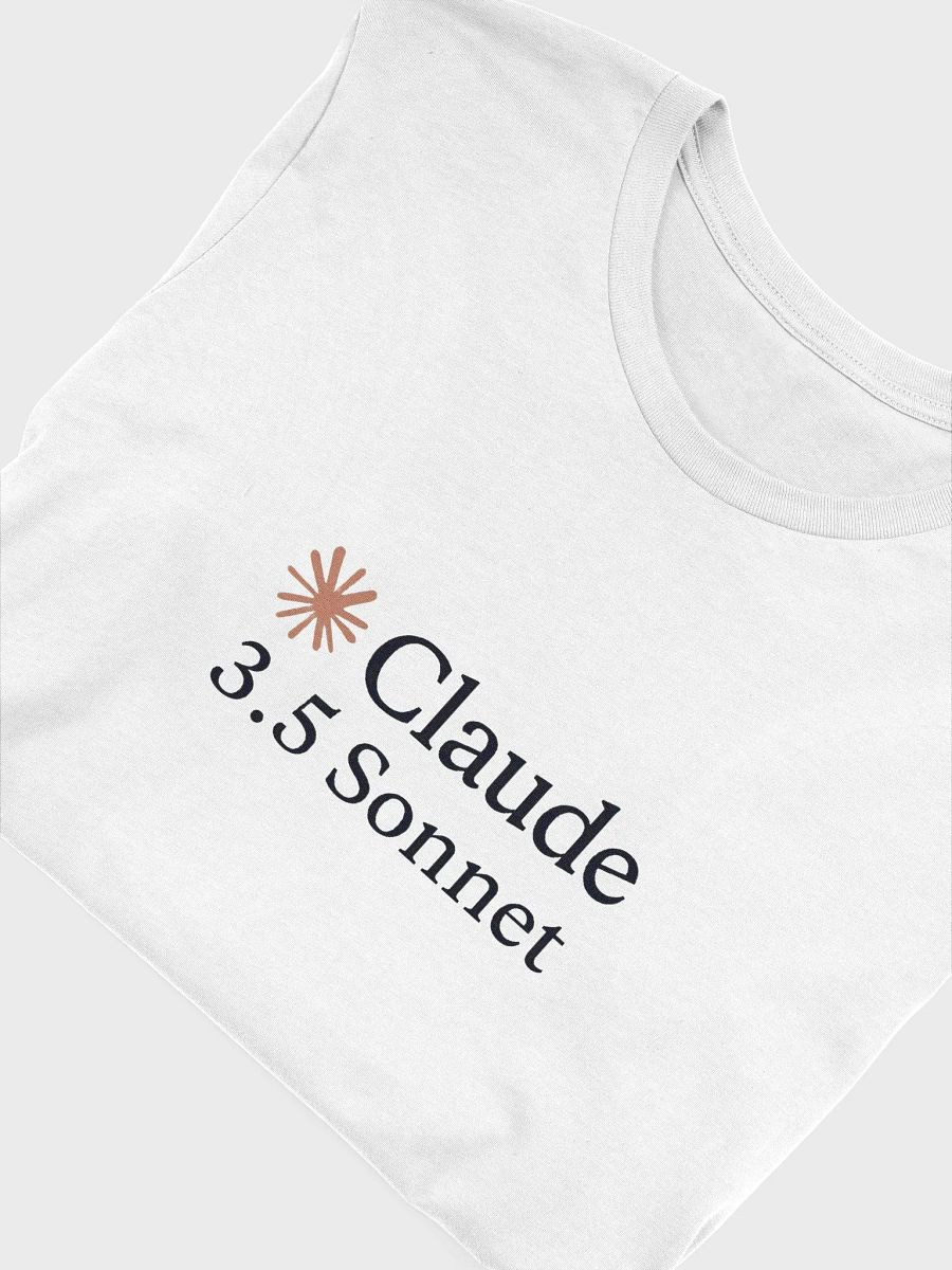 The Claude 3.5 Sonnet T-Shirt (ultrasoft unisex) product image (8)