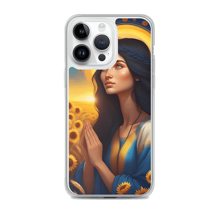 MagSafe® Clear Case for iPhone® UK "Born of Freedom" product image (2)