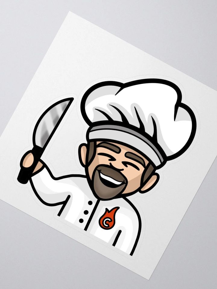 Chef Rob Sticker product image (2)