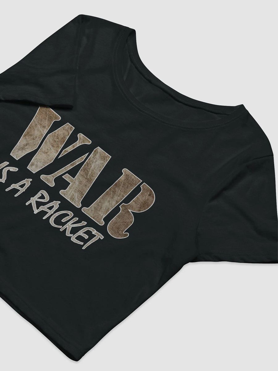 War Is A Racket - Metal - Bella+Canvas Women's Crop Tee product image (3)