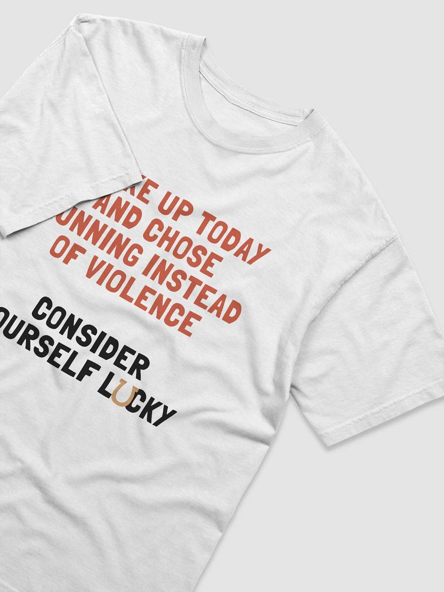 Choose Running, Not Violence T-Shirt product image (2)