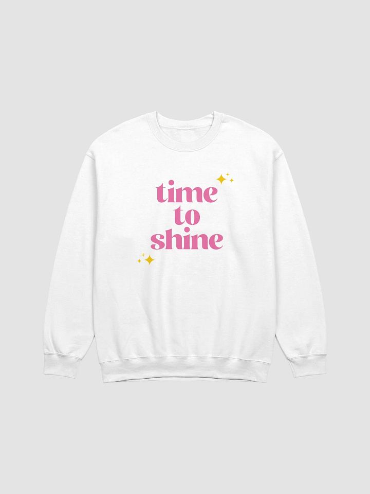 Recital 2025 Crewneck Sweater | Time to Shine | Multiple Colour Options with Pink Text product image (1)