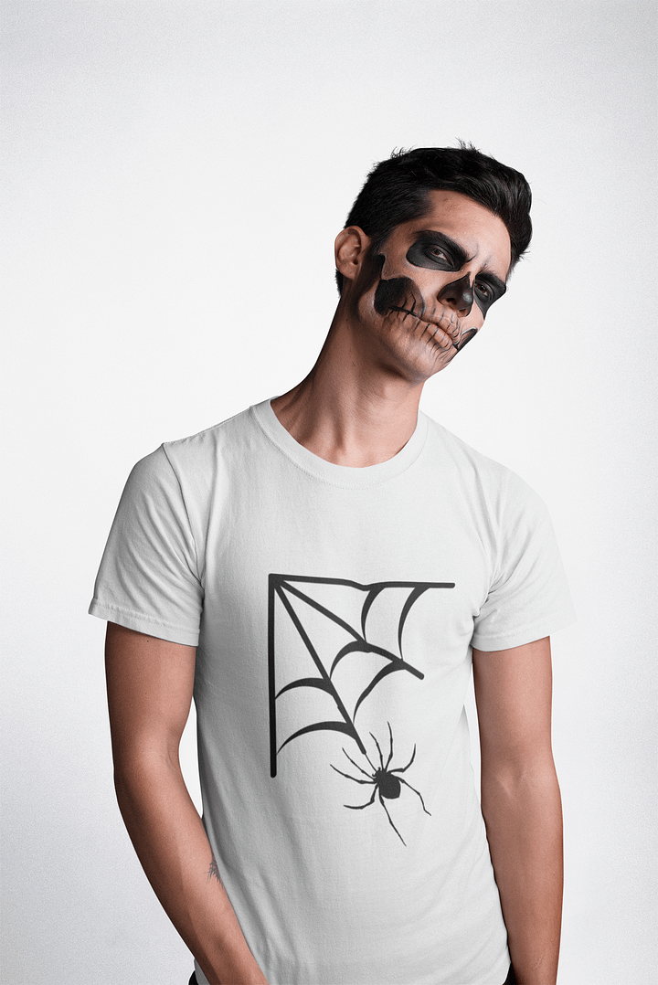Spider Cobweb Halloween Tee product image (1)
