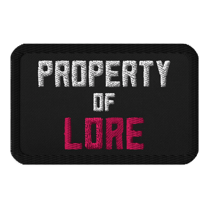 Property of Lore Patch product image (1)