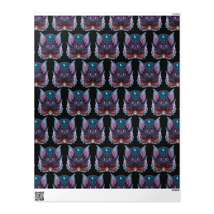 Fang's Bat Form Wrapping Paper product image (2)