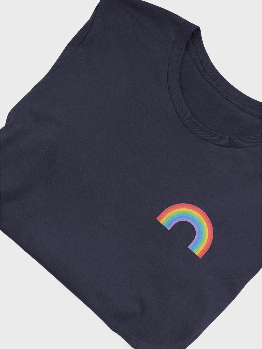 Rainbow Fitted Tee. product image (43)