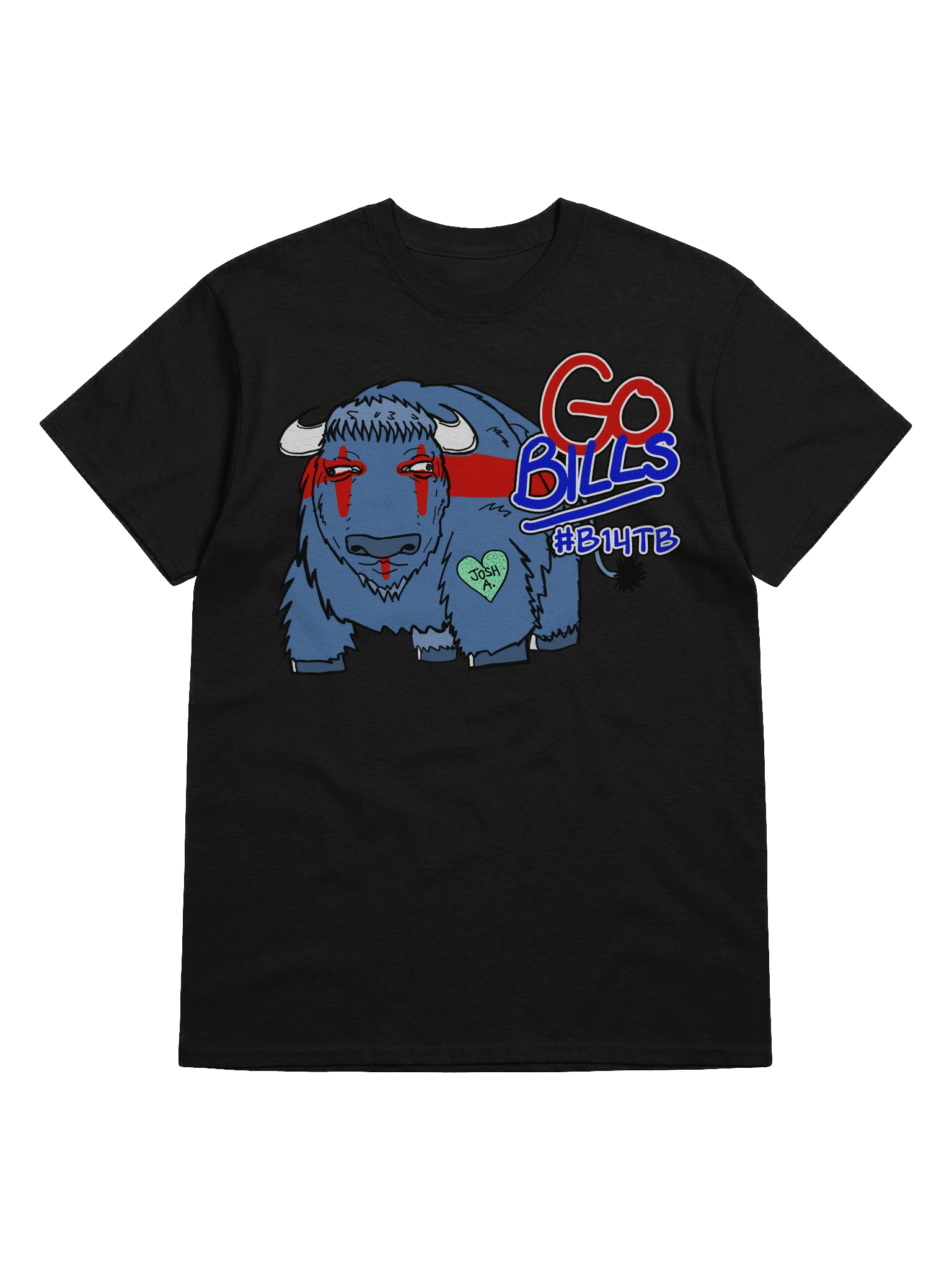 Buffalo Bill Heart T-Shirt product image (5)