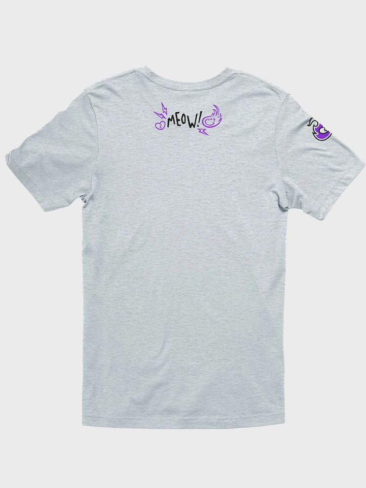 Heartbreaker Virtual Meow // T-Shirt - Purple - Light Mode product image (2)