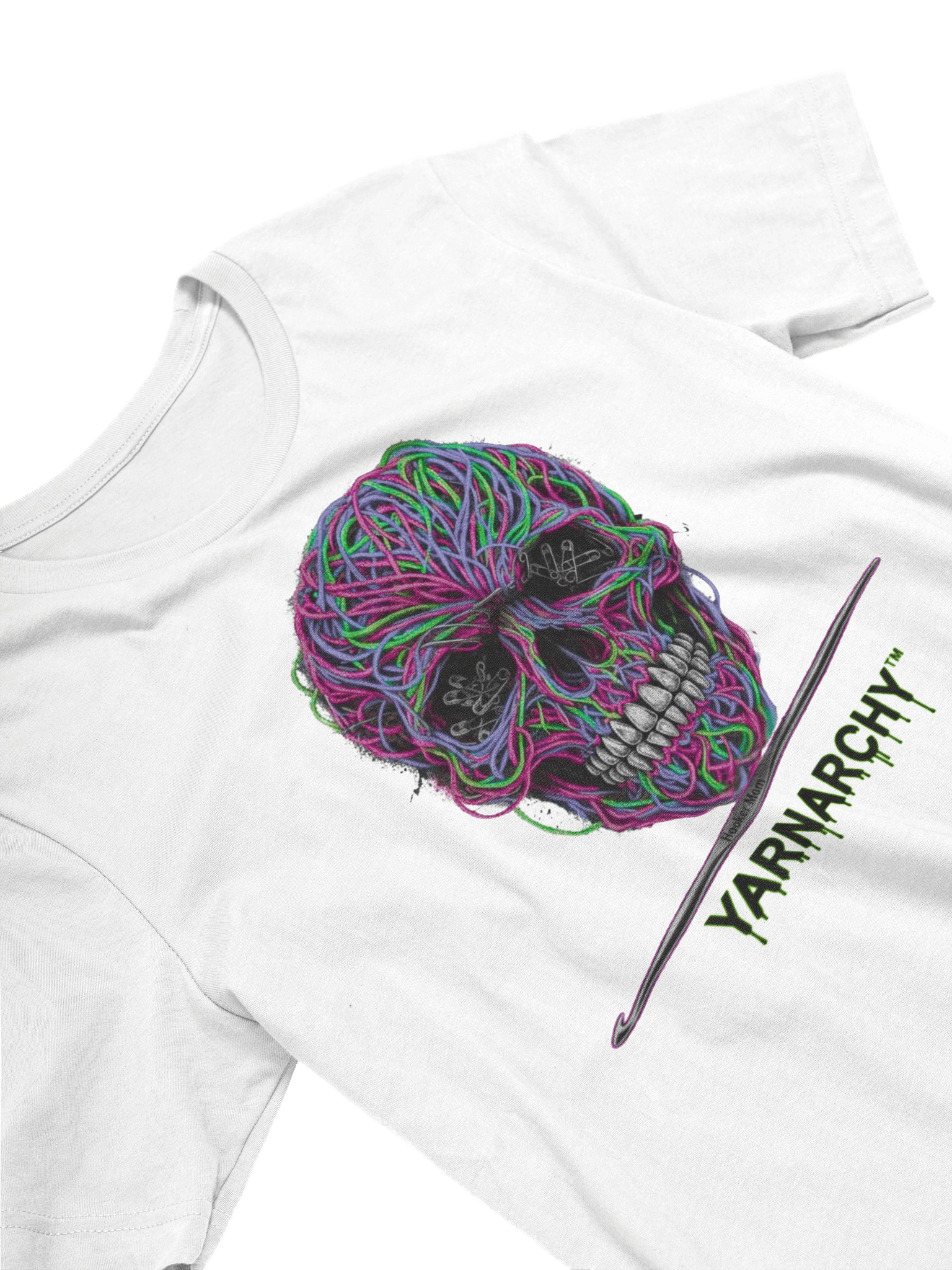 Hooker Mom™ Yarn Skull Tee product image (5)