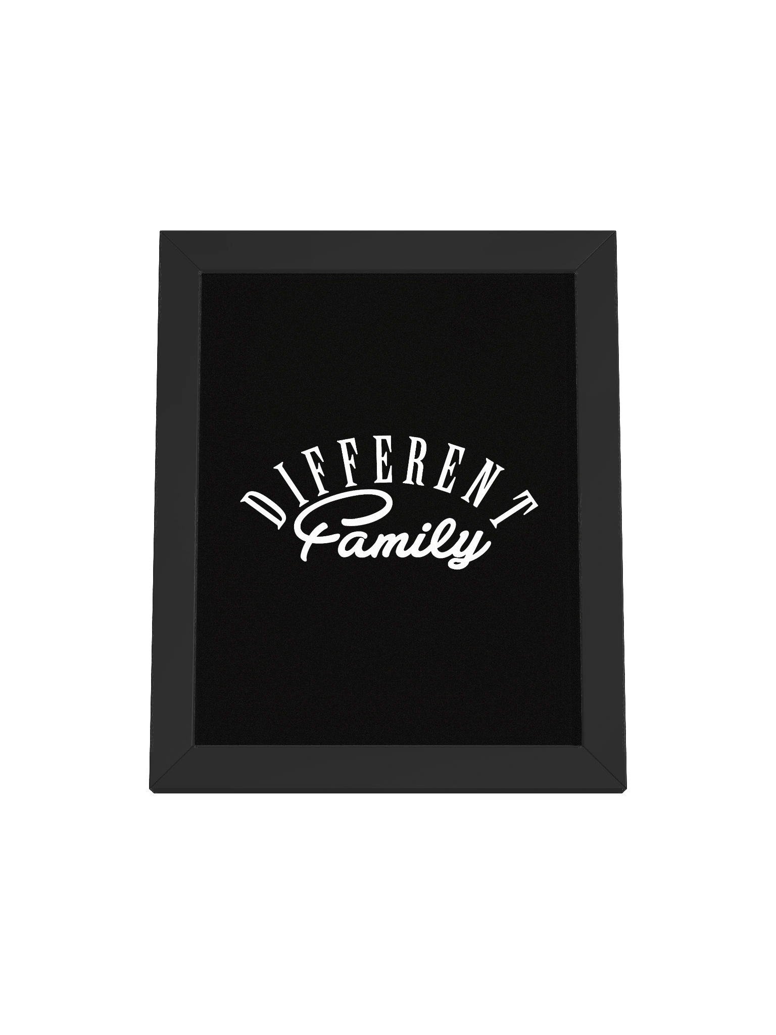 Different Family Framed Poster product image (1)