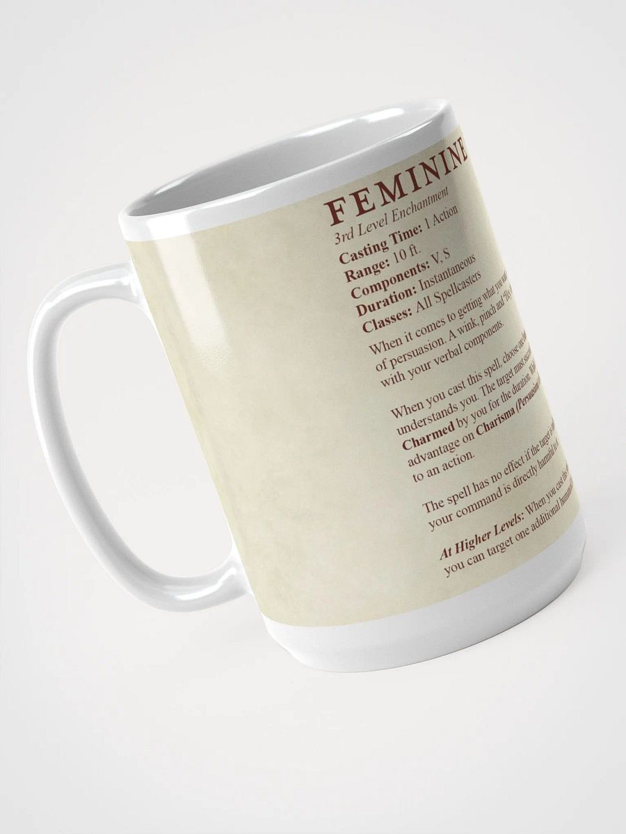 Feminine Wiles Spell Mug product image (4)