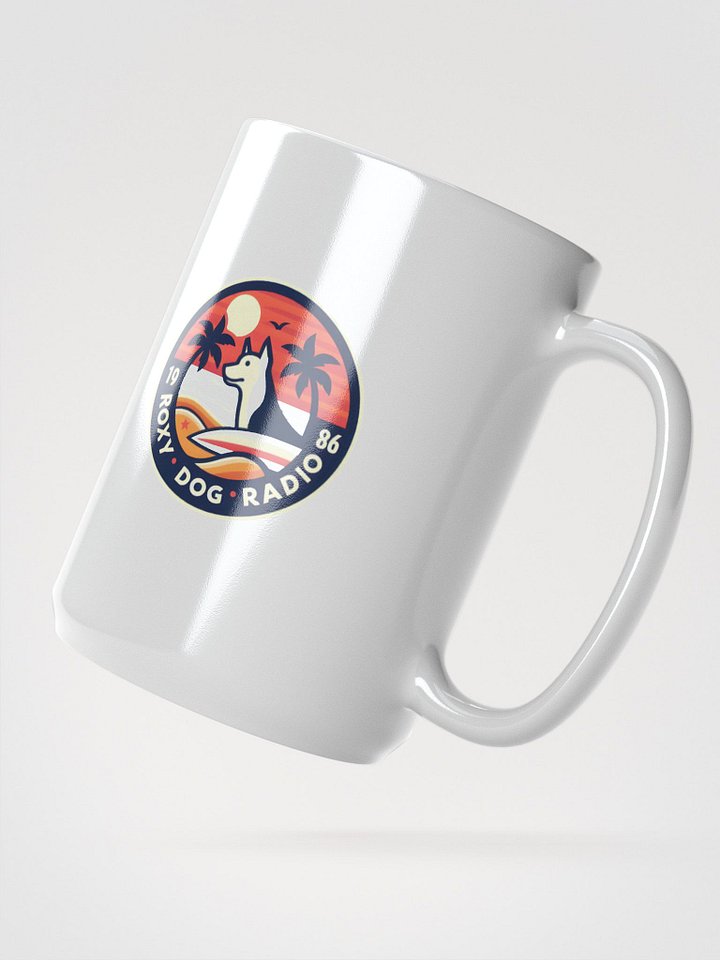 Roxy Dog Radio Vintage Beach 1986 Coffee Mug product image (2)
