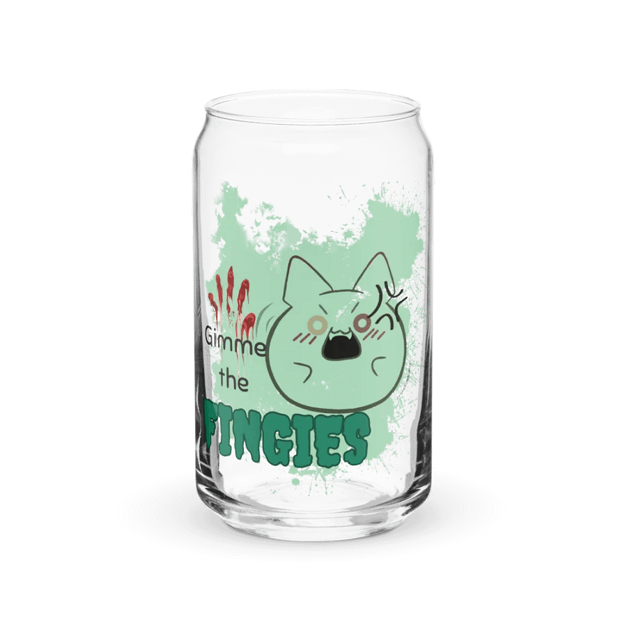 Gimme the Fingies Can-Shaped Glass product image (1)