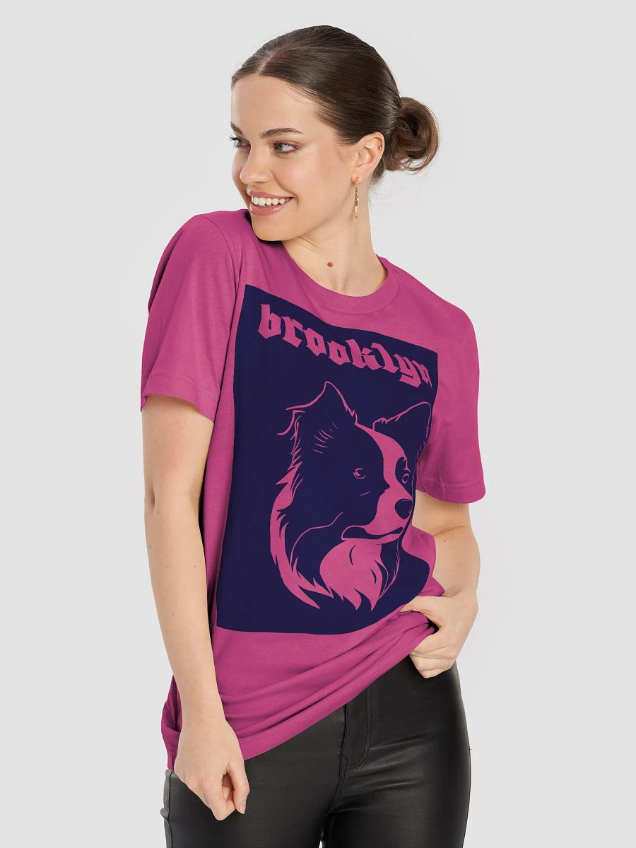 Brooklyn Border Collie Unisex Bella+Canvas Supersoft T-shirt product image (8)