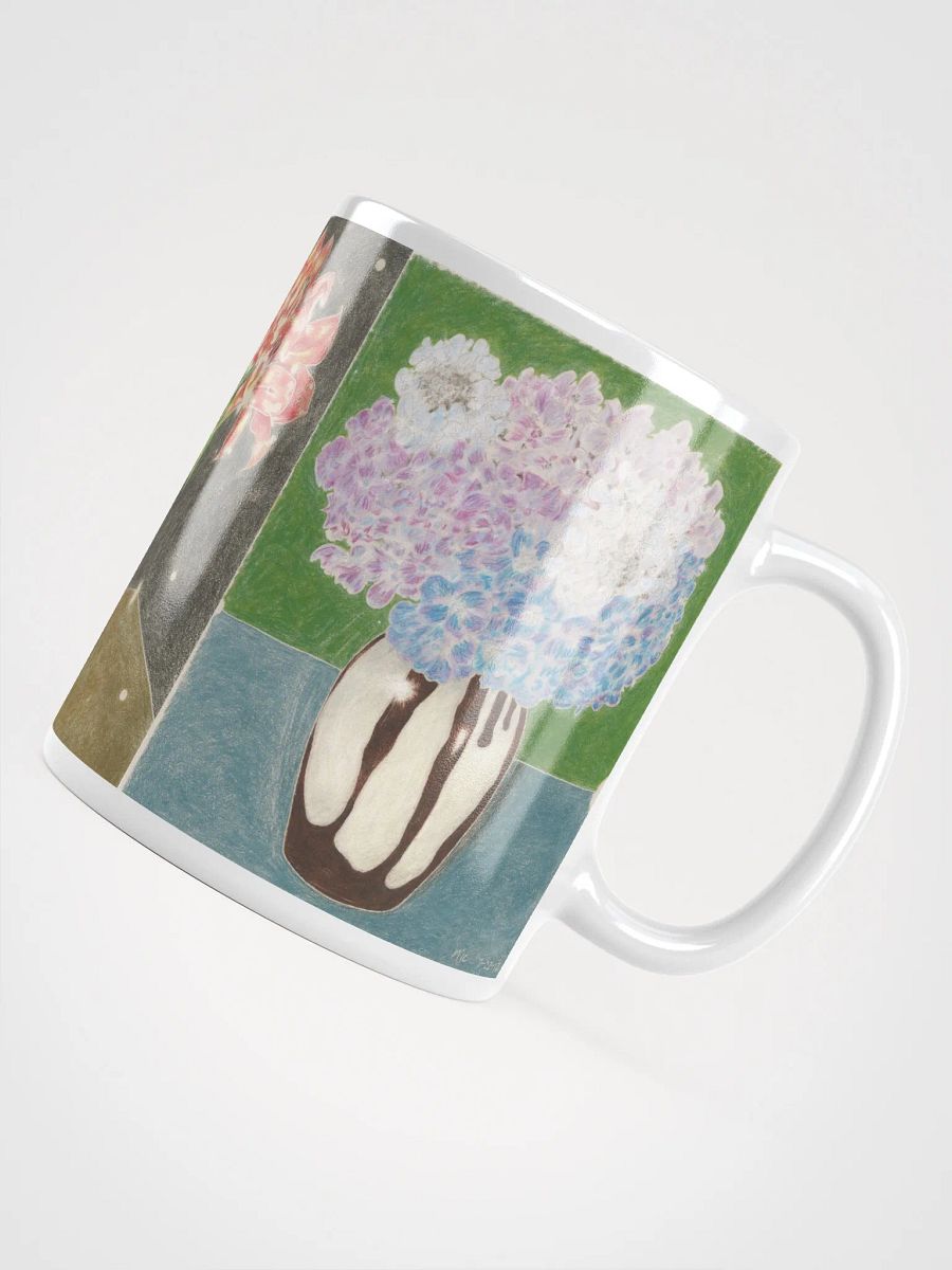 Flowers White Glossy Mug product image (5)