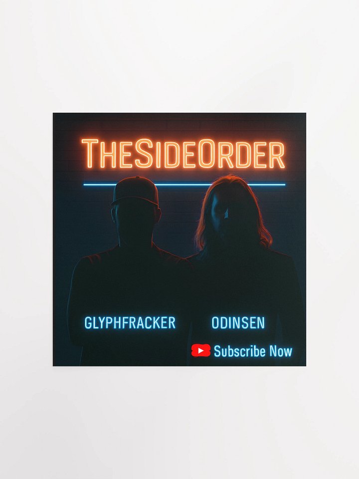 Neon Silhouette Poster product image (4)