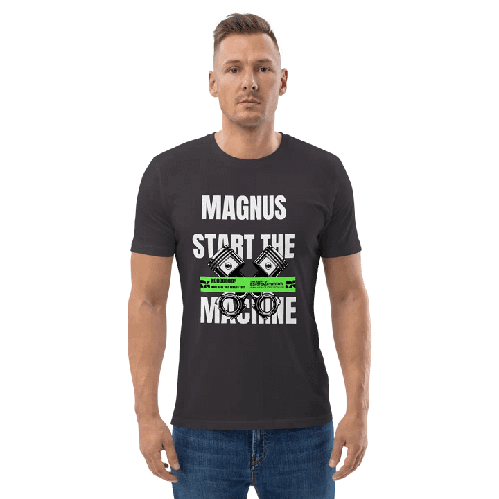 Magnus Start the Machine Chess T Shirt product image (14)