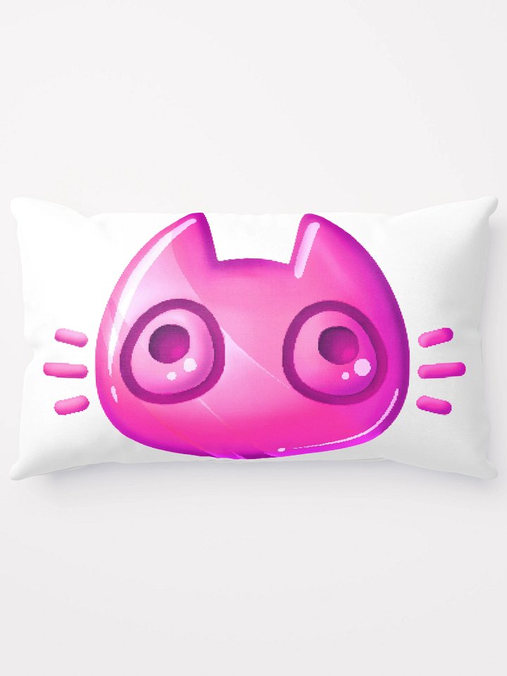 Long Cushion - Pink Cat Face product image (1)