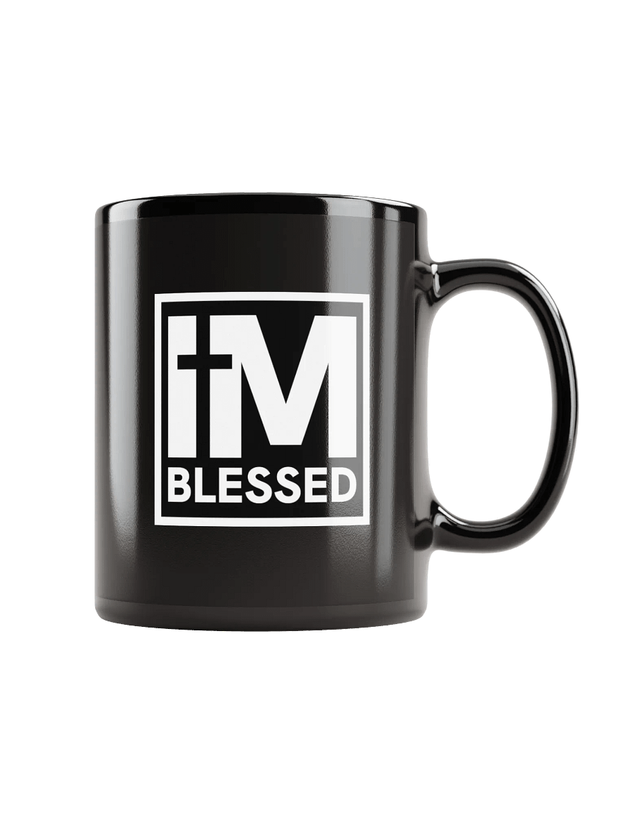 I'm Blessed Mug (Black) product image (1)