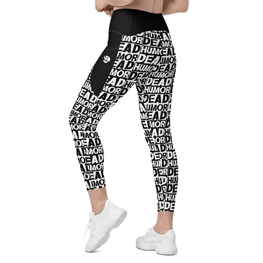 Checkerprint Crossover Leggings product image (7)