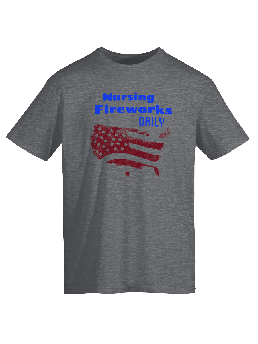 Nursing Fireworks DAILY Unisex T-Shirt product image (2)
