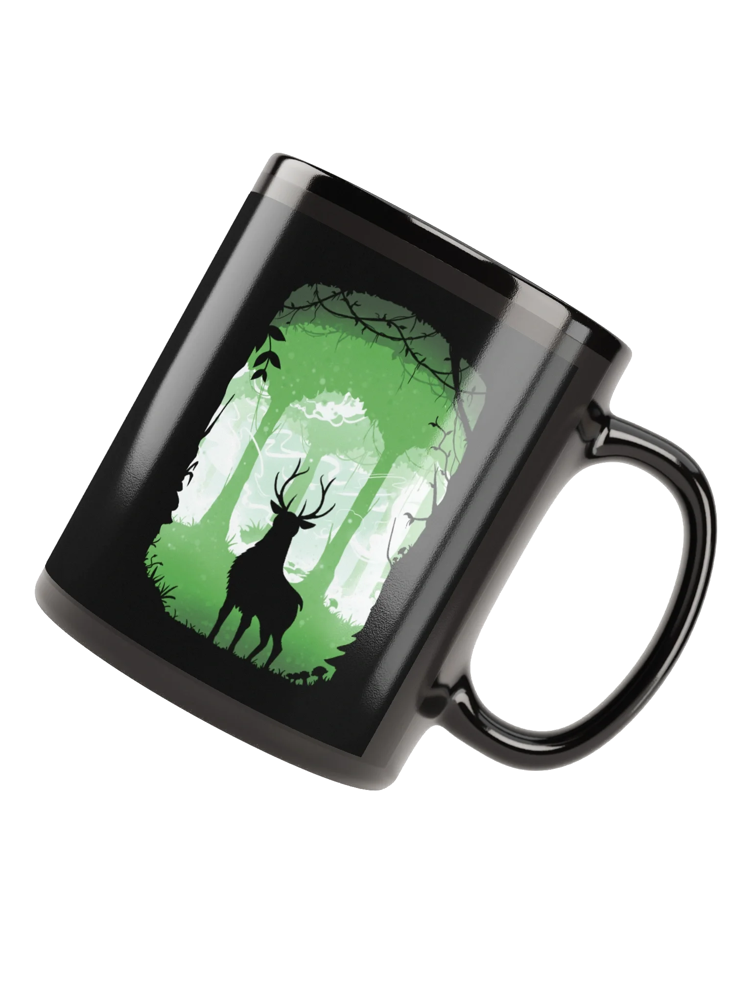 Black and Green Deer Mug product image (7)