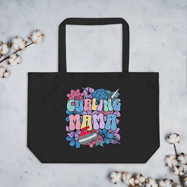 Mama Curling Floral Tote product image (2)