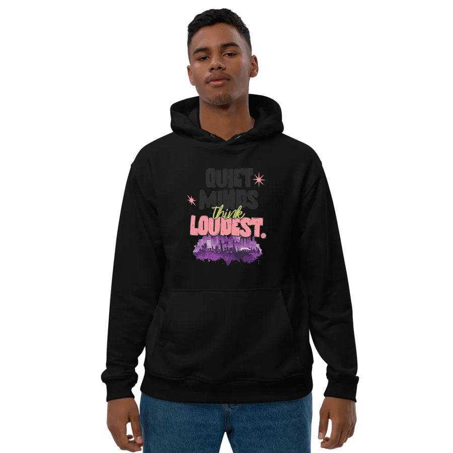 Quiet Minds Eco Hoodie product image (1)