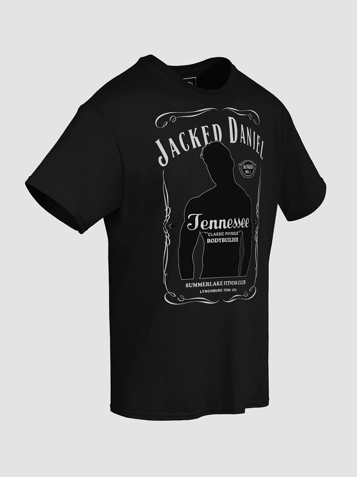 "Jacked Daniel" Fitness Print T-Shirt product image (2)