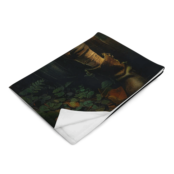 Elder elf drinking a beer - Blanket product image (2)