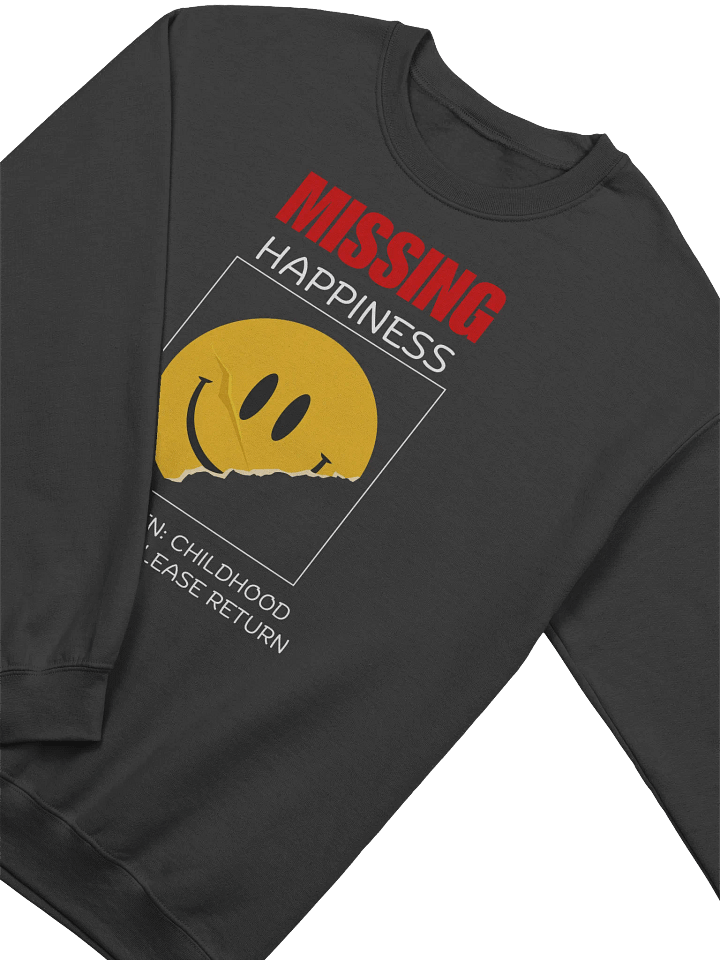 Missing Happiness Sweatshirt - Dark Color product image (2)