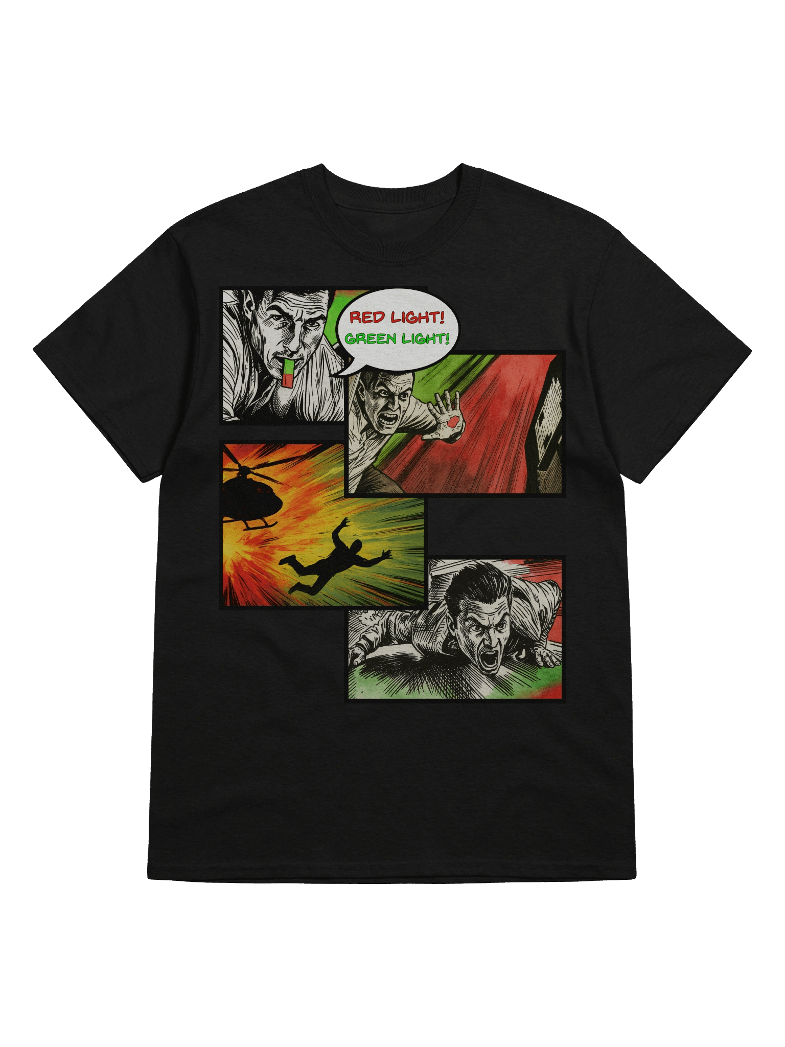 Mission: Impossible inspired Red Light, Green Light Scene T-Shirt product image (51)