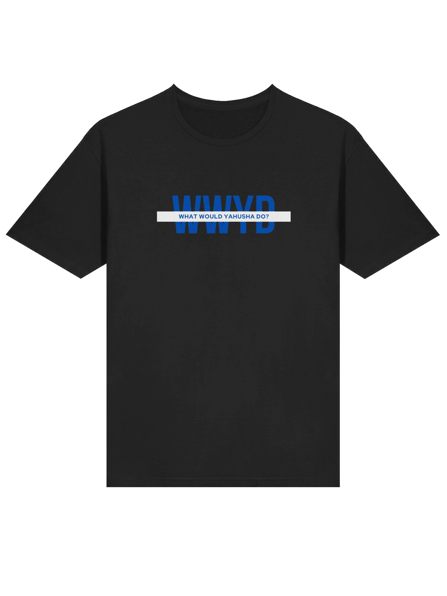 WWYD Blue Ink Black T-shirt product image (3)