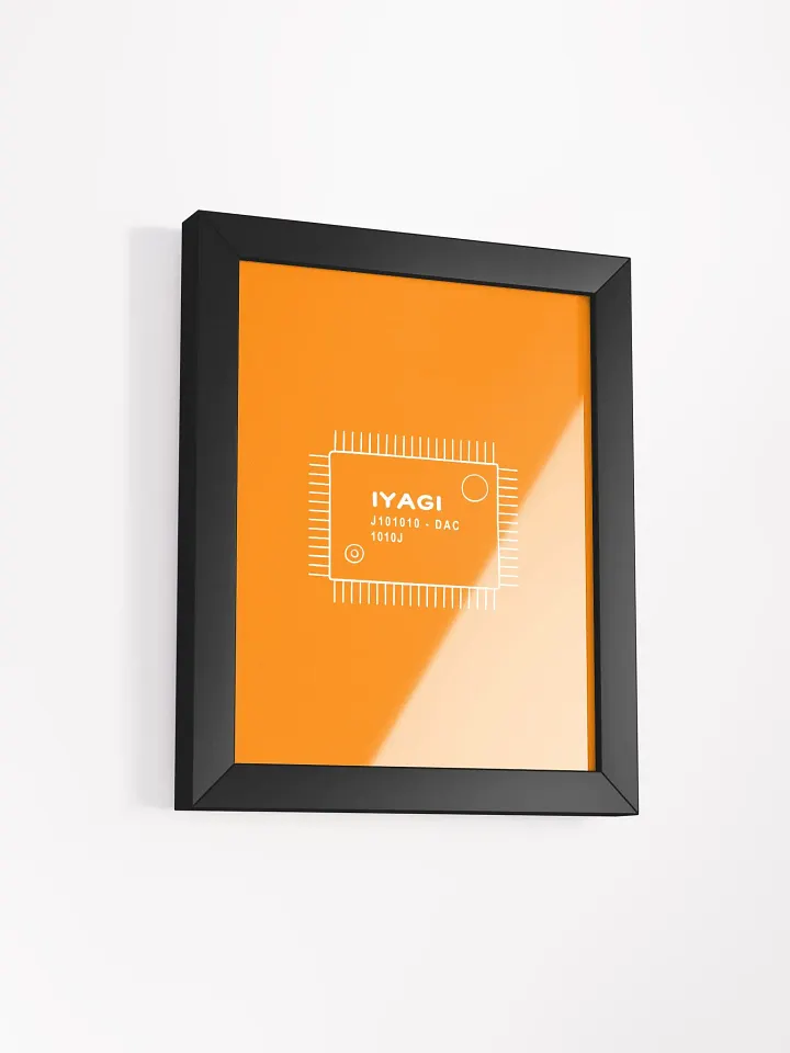 iyagi DAC Chip Framed Poster product image (60)