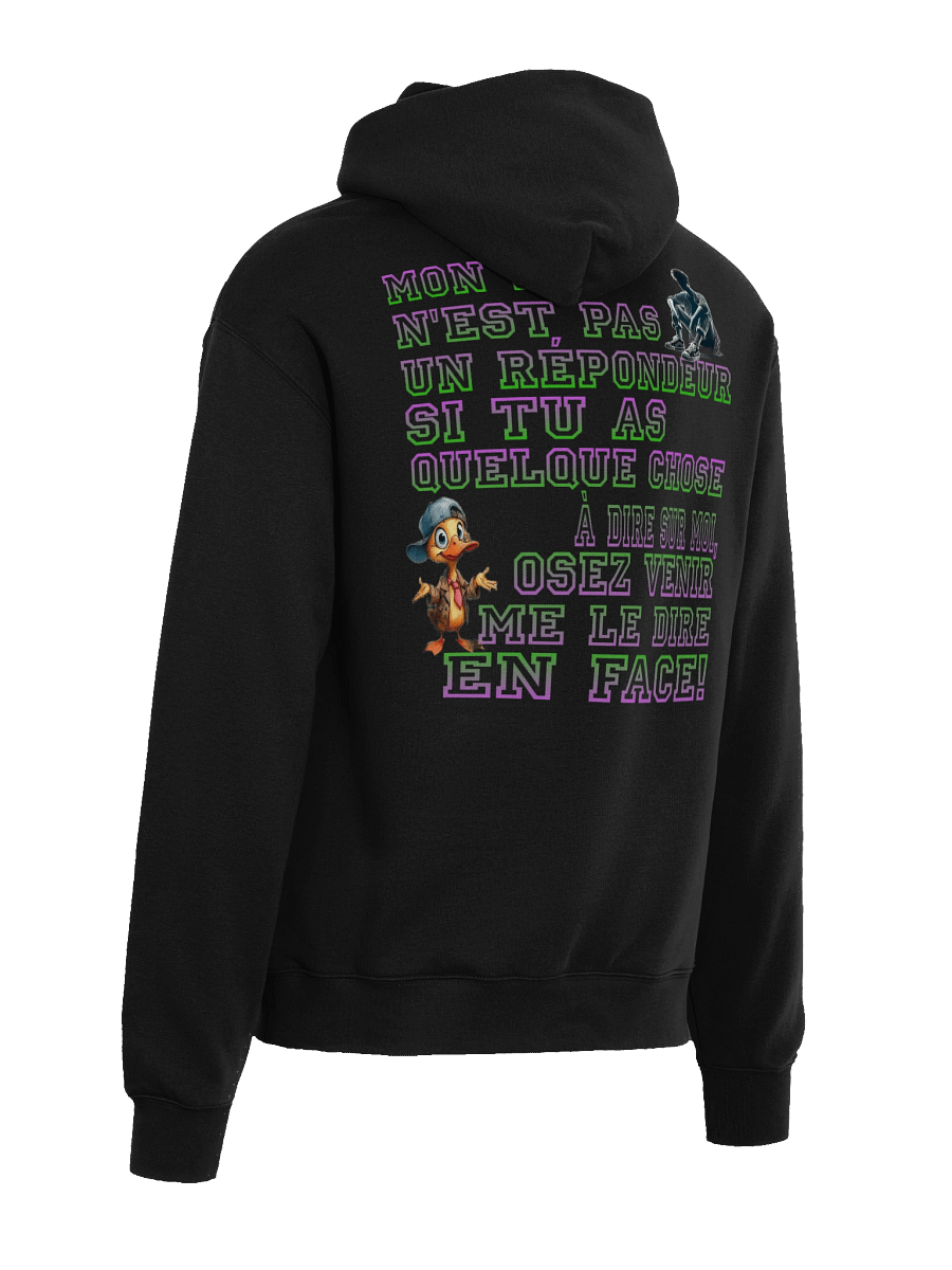 Bold French Text Oversized Hoodie product image (5)
