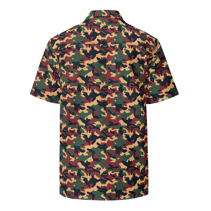 Autumn Camo Men’s Button-Up Shirt product image (2)