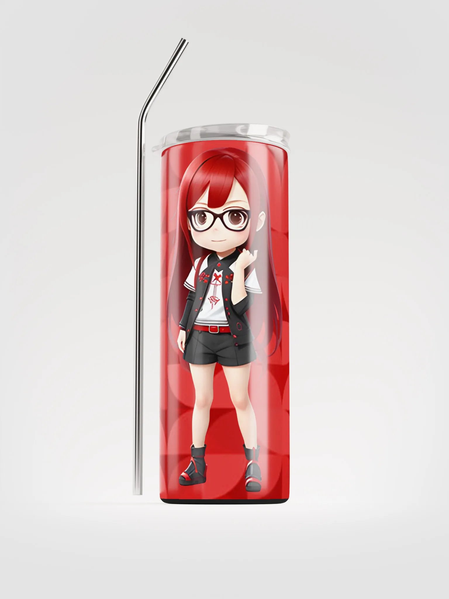(Red CHIBI) K Stainless Steel Tumbler product image (1)