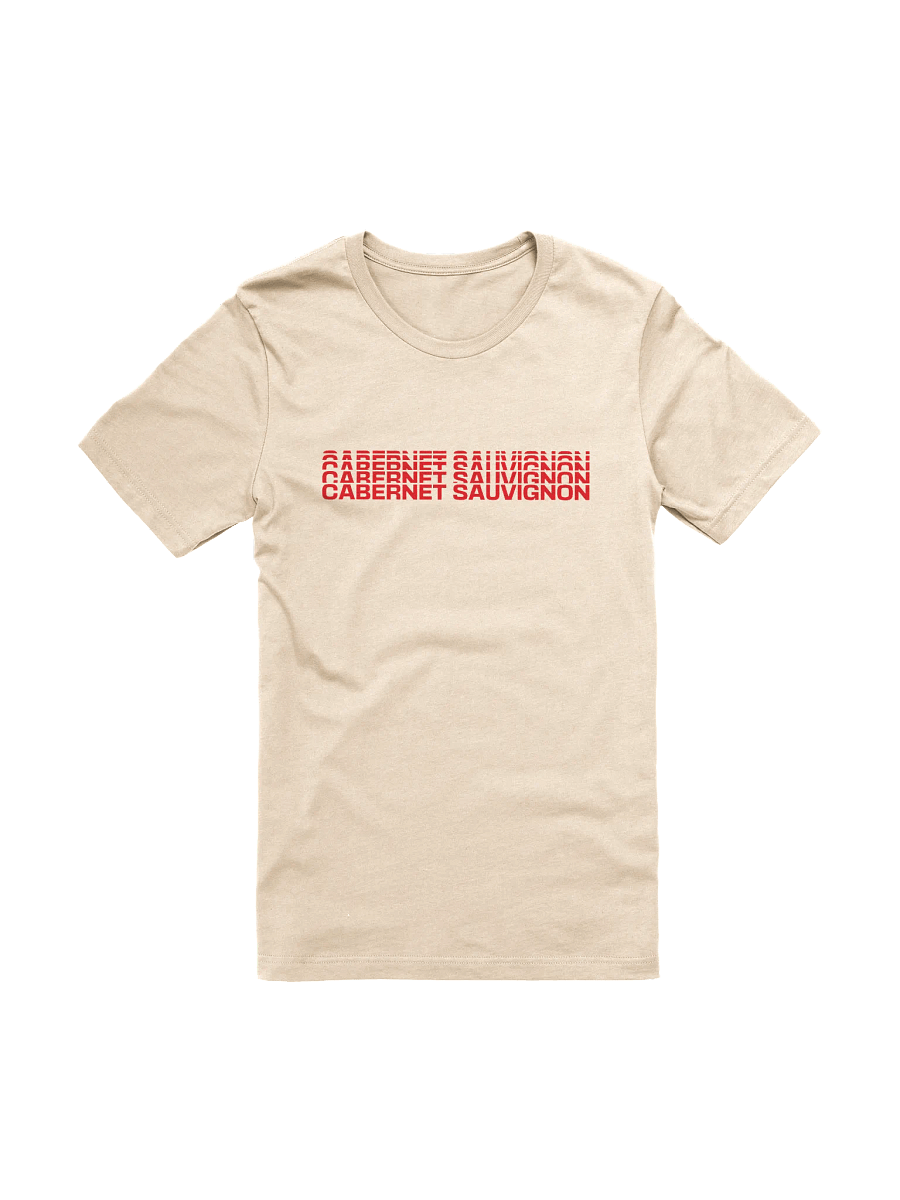 Cabernet Sauvignon Faded Text T-Shirt – Bold Wine Aesthetic product image (24)