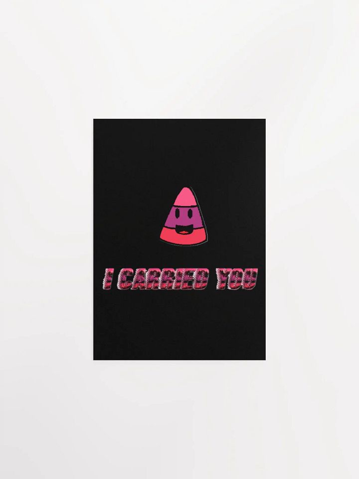 I CARRIED YOU - Matte Poster Paper product image (9)