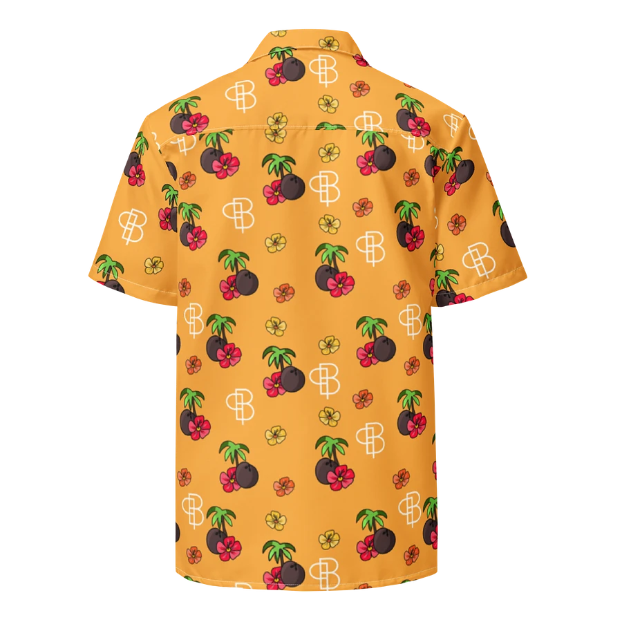 Orange Tropical Island Hawaiian Shirt product image (8)