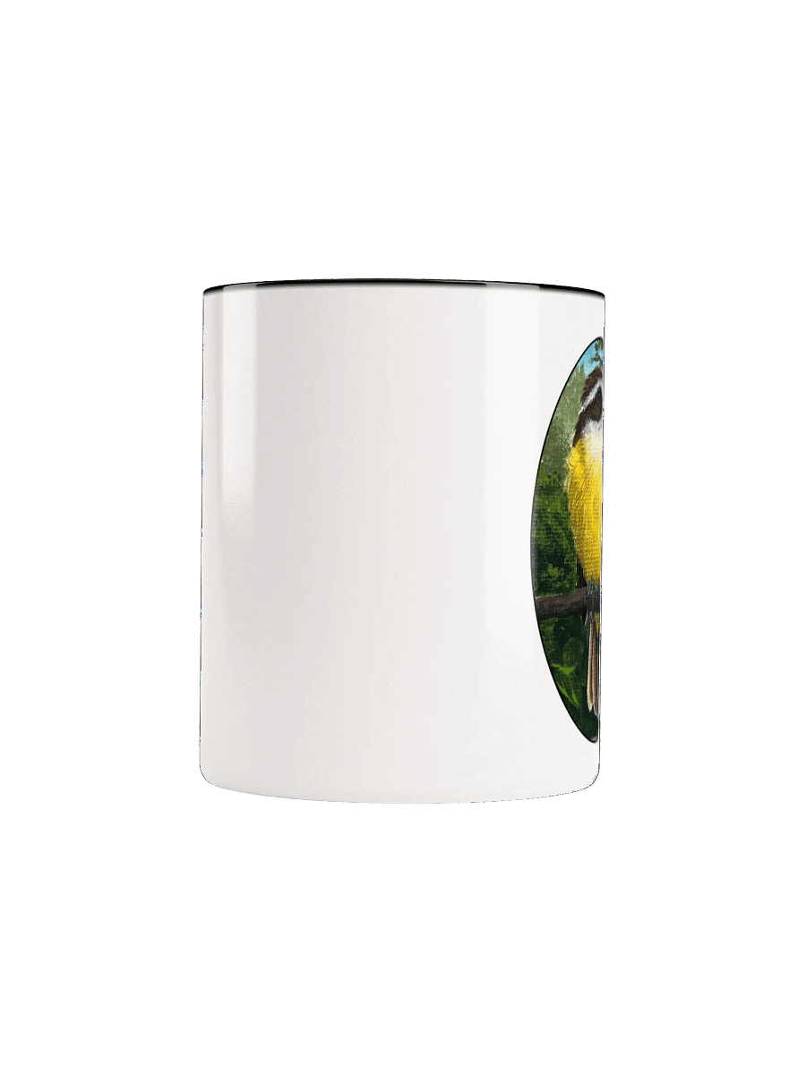 Perched Great Kiskadee Ceramic Mug product image (29)