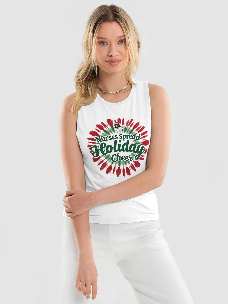Holiday Cheer Nurses Flowy Tank product image (9)