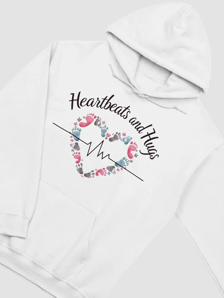 Ekg, Heartbeat and Hug Classic Hoodie product image (10)