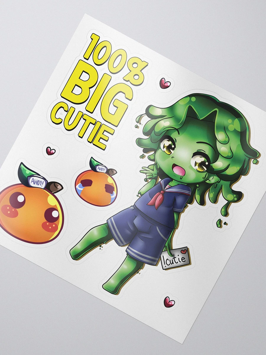 100% Big Cutie Sticker Sheet product image (2)