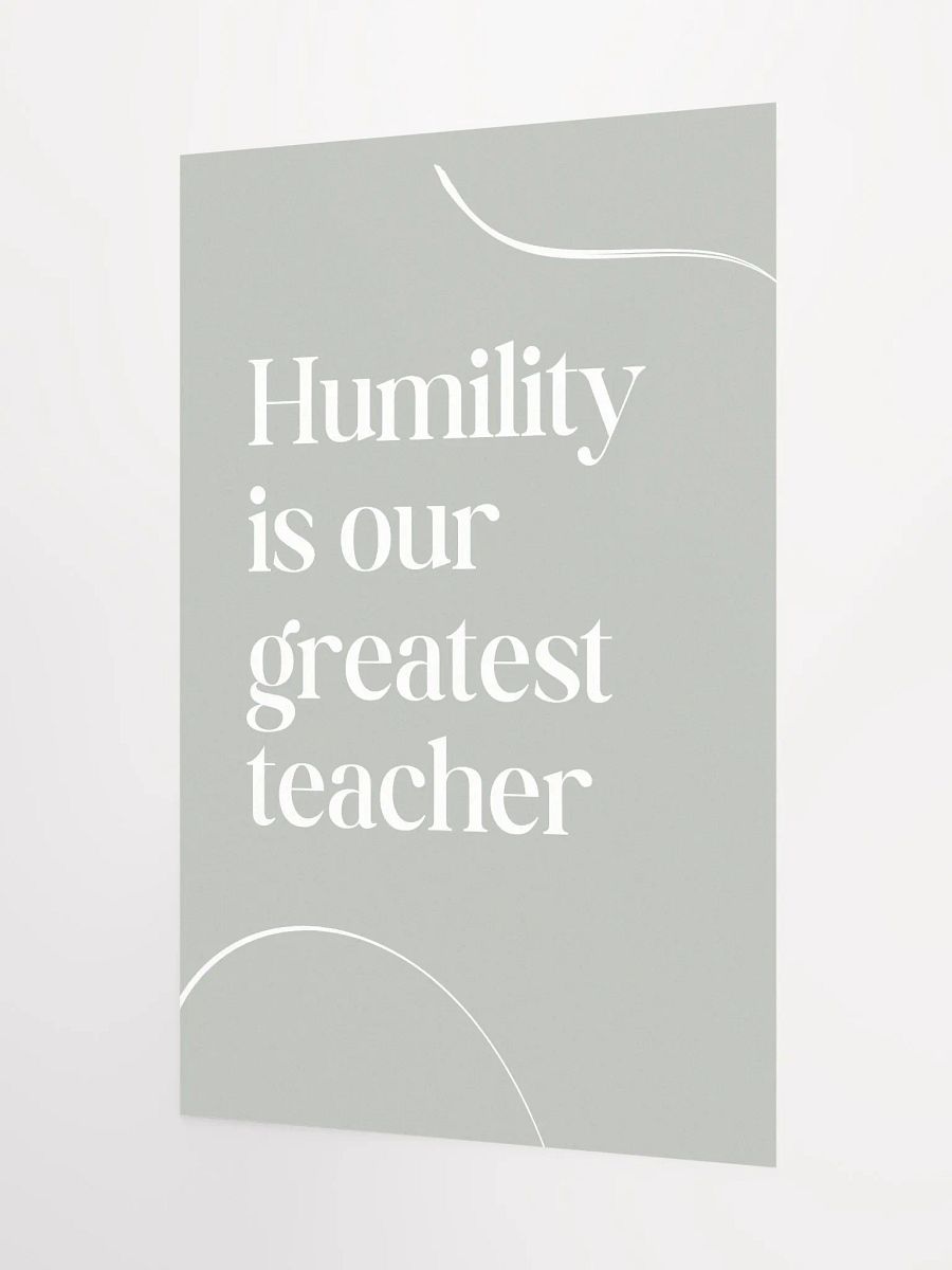 Humility Teacher Poster product image (8)