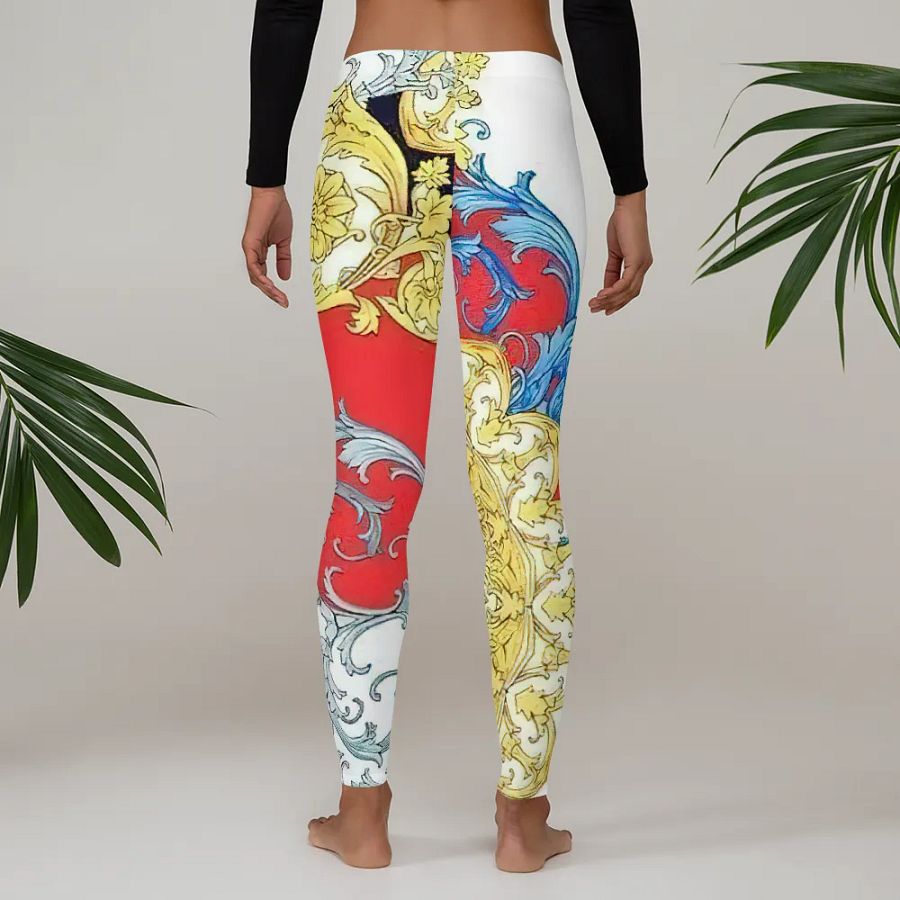 Ornate Opulence All-Over Print Leggings product image (4)