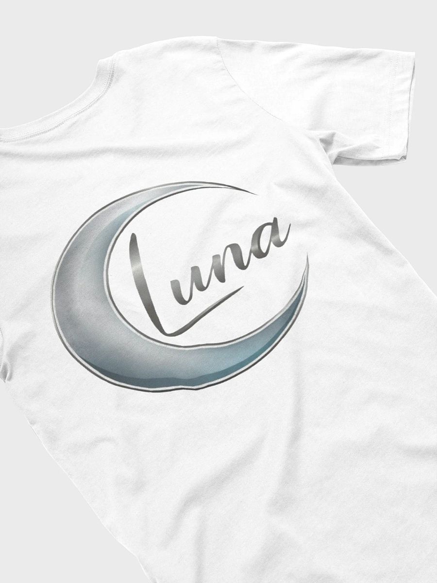 Luna Unisex T-Shirt - Back Crescent Moon Design product image (6)