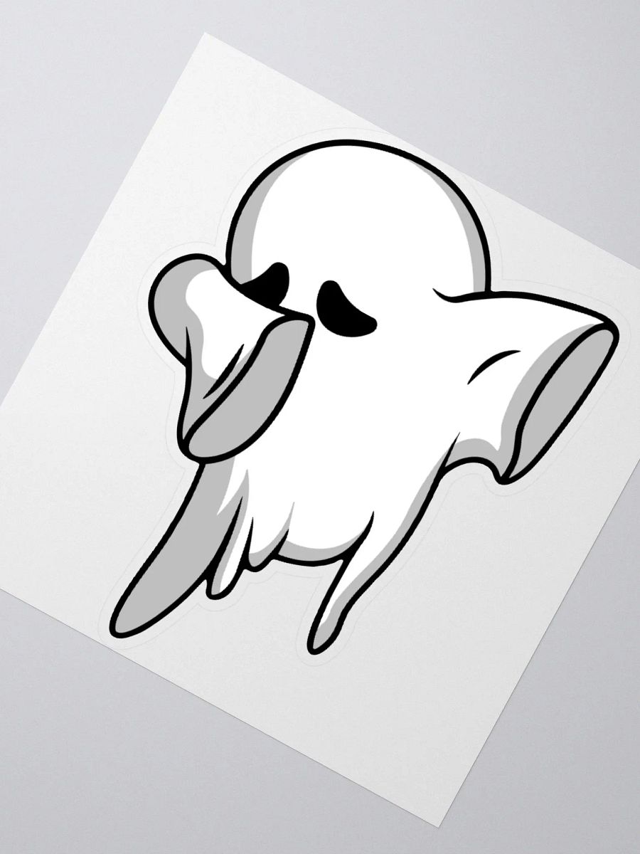 Whimsical Ghost Kiss Cut Stickers product image (2)