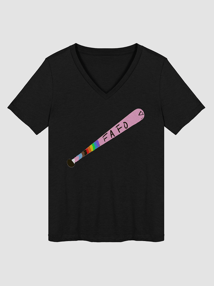 FAFO (SFW version) Relaxed V-Neck Tee product image (3)
